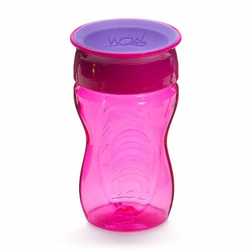 Wow Cup - spill free drinking cup - Pink