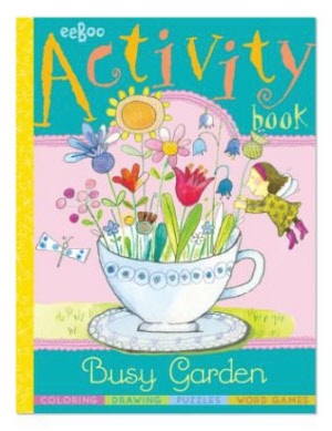 Eeboo Activity Book - Busy Garden