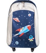 Bobble Art Cabin Luggage - Rocket