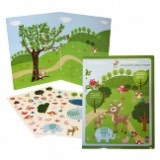 Bobble Art Magnetic Play Board - Woodland