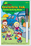 Invisible Ink Activity Book- Travel Time