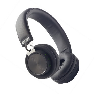 Moki Exo Prime Bluetooth Headphones - Black