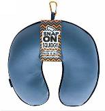 Squidgy Snap-On Travel Pillow - Charcoal