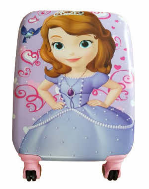 Sofia - Hard Shell Kids Luggage - large