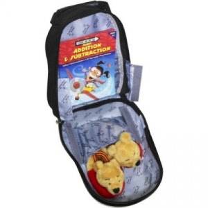 bee - backpack - open - items inside