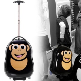 cuties and pals - chimp - boy holding