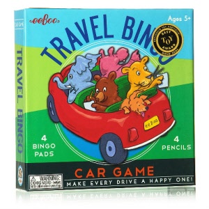 Eeboo - Travel Bingo Car Game