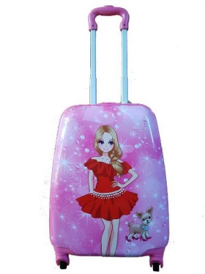 girl and puppy-extended handle