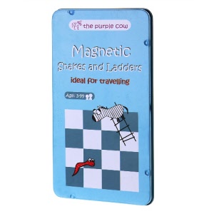 Magnetic Snakes and Ladders Travel Game