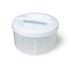 milton 2 in 1 combi steriliser starter kit - large container