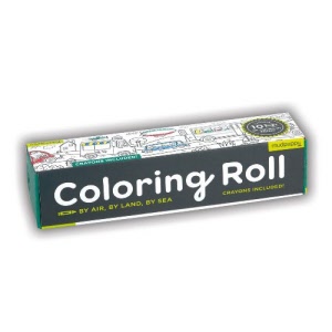 Mini Colouring Roll - By Air, Land and Sea